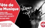 Fête de la musique de OÜI FM : Pogo Car Crash Control • Dead Poet Society • Bad Bad Bird