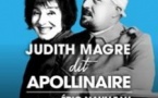 Judith Magre dit Apollinaire, en duo avec Eric Naulleau - Théâtre de Poche Montparnasse, Paris