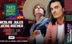 JEU 19/03 Nicolas Jules / Lucas Rocher - Paris Music Festival