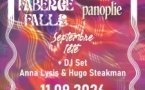 Fabergé Falls x Panoplie x Septembre l’été + DJ set