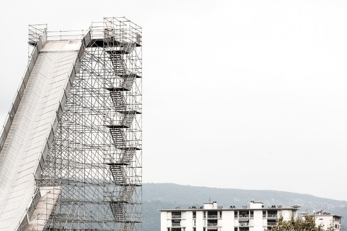 Sosh Big Air en construction / Copyright David Malacrida Sosh Big Air en construction / Copyright David Malacrida