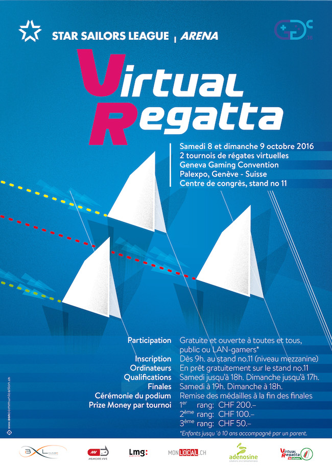 Découvrez VIRTUAL REGATTA au Geneva Gaming Convention, 1ère édition