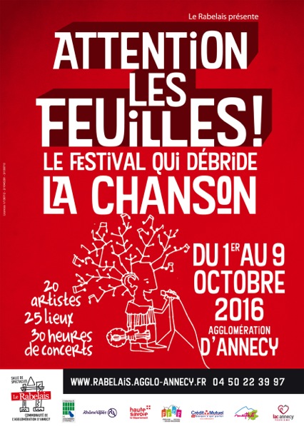 Attention les feuilles ! Le Festival qui débride la Chanson Attention les feuilles ! Le Festival qui débride la Chanson