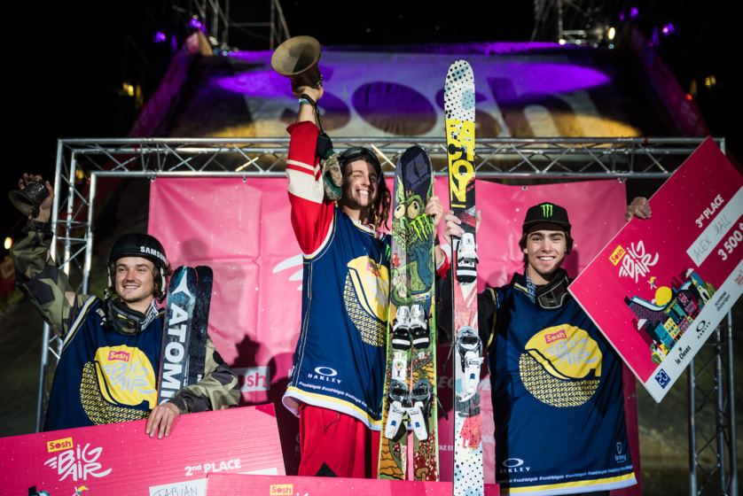 Henrik Harlaut - Fabian Boesch - Alex Hall / Copyright David Malacrida Henrik Harlaut - Fabian Boesch - Alex Hall / Copyright David Malacrida