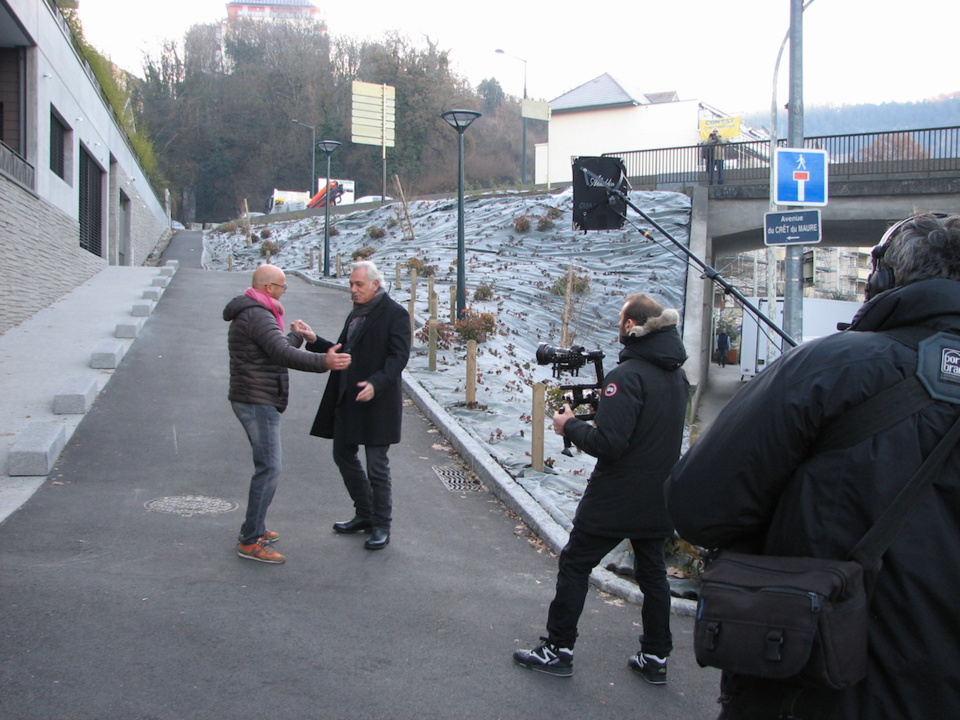 Tournage de l'émission "Maison France 5" à Annecy @ Paul Rassat