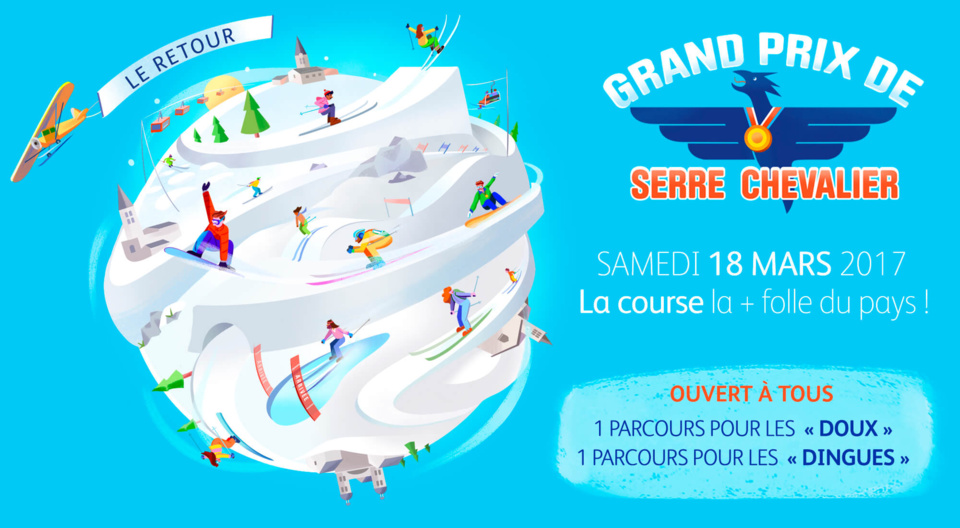 Back in the futur du "Grand Prix de Serre Chevalier" le 18 mars 2017 Back in the futur du "Grand Prix de Serre Chevalier" le 18 mars 2017