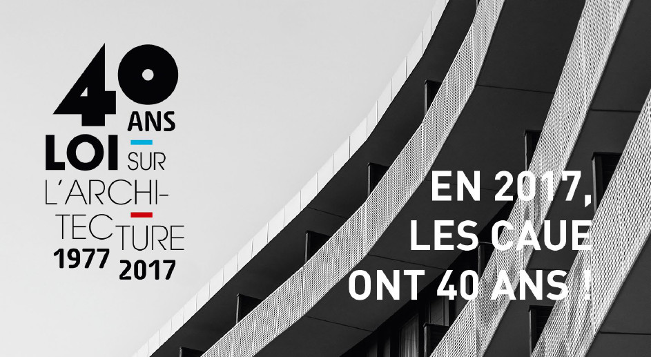 Le projet "Archi-Littéraire" signe la célébration des 40 ans des CAUE Le projet "Archi-Littéraire" signe la célébration des 40 ans des CAUE