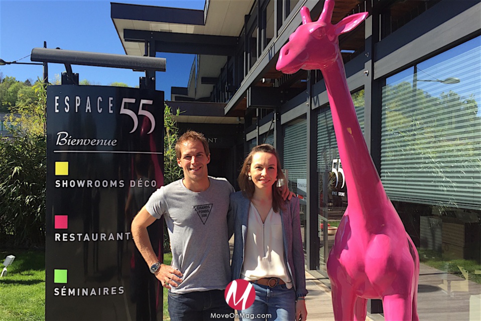 Stéphane Tourreau et Julie Huguet © CreativeMornings Annecy - Espace 55 Stéphane Tourreau et Julie Huguet © CreativeMornings Annecy - Espace 55