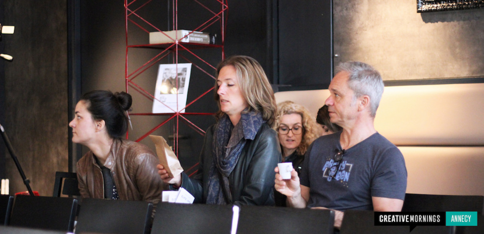 © CreativeMornings Annecy - Espace 55 © CreativeMornings Annecy - Espace 55