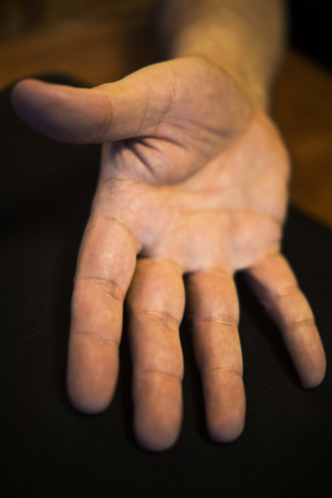 La main de Richard Castelli La main de Richard Castelli