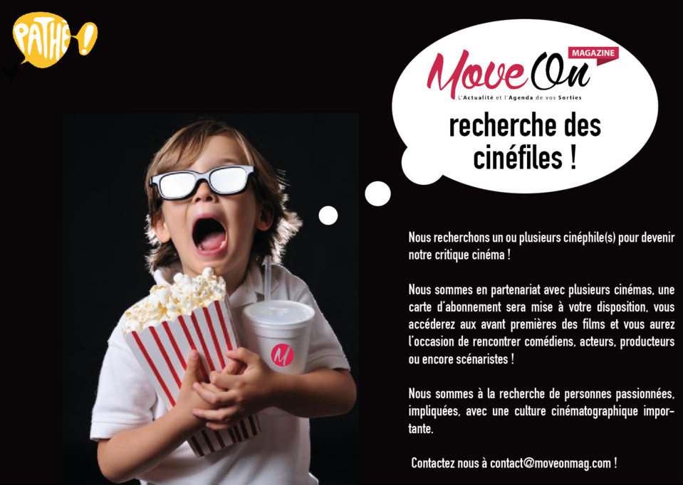 Move-On Mag recherche des cinéphiles ! Move-On Mag recherche des cinéphiles !