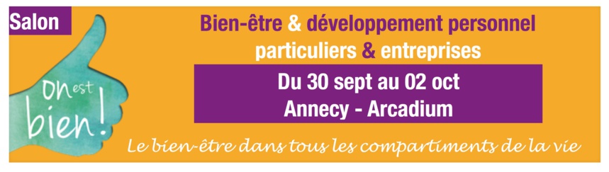 "On est bien", le salon d'Annecy qui fait du bien "On est bien", le salon d'Annecy qui fait du bien