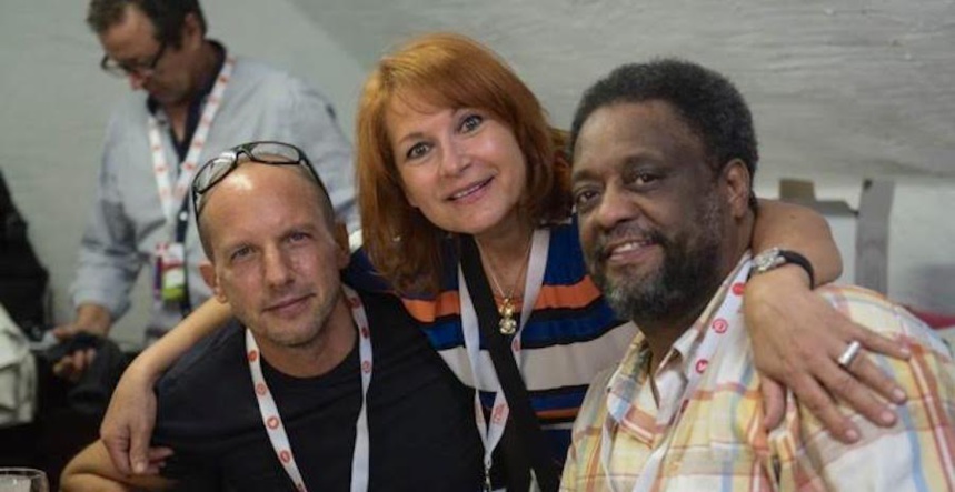 A Clermont (2015) avec Antonio Farao et Chico Freeman A Clermont (2015) avec Antonio Farao et Chico Freeman