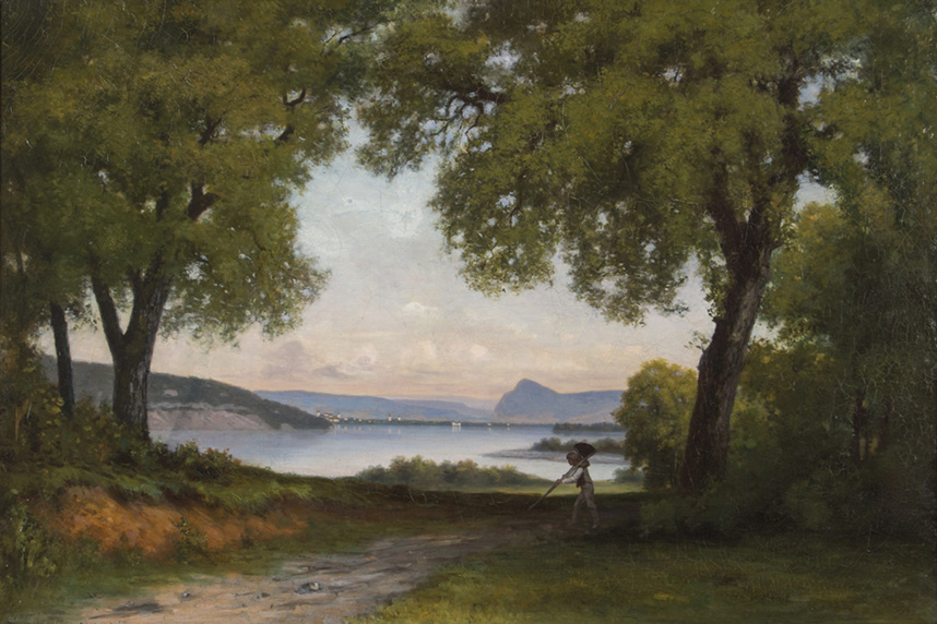 Vigneron à Menthon - Collection Académie Florimontane, château de Montrottier © Denis Vidalie Vigneron à Menthon - Collection Académie Florimontane, château de Montrottier © Denis Vidalie