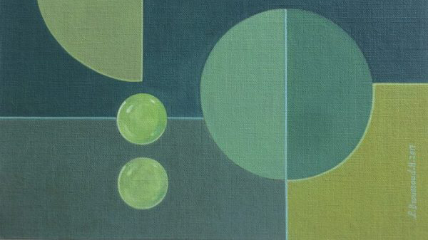 Patricia Broussaud - Carré 3 - Peinture Patricia Broussaud - Carré 3 - Peinture