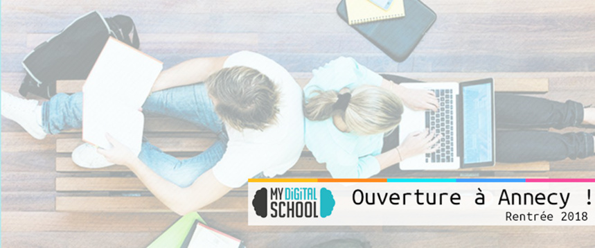 My Digital School : un nouveau fleuron du digital pour Annecy !
