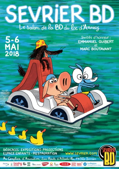 Le Salon de la BD à Sevrier les 5 et 6 mai 2018