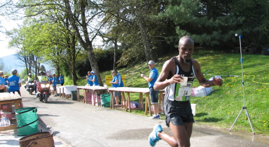 Le futur vainqueur - Marathon d'annecy 2018 Le futur vainqueur - Marathon d'annecy 2018