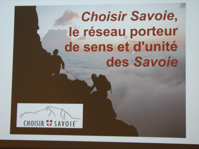 Une AG pour une jeune association, Choisir Savoie