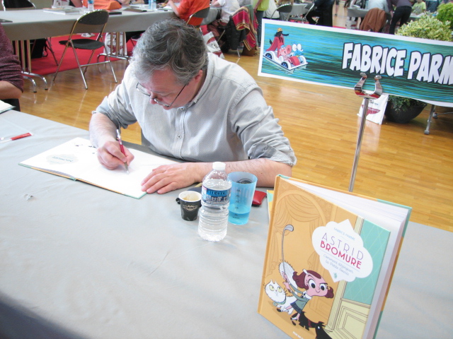 Fabrice Parme - Salon de la Bande Dessinée ©Paul Rassat Fabrice Parme - Salon de la Bande Dessinée ©Paul Rassat
