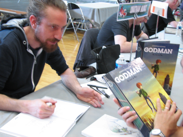 Jonathan Munoz - Salon de la Bande Dessinée ©Paul Rassat Jonathan Munoz - Salon de la Bande Dessinée ©Paul Rassat