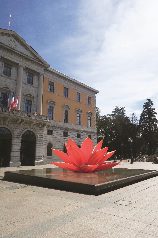 Breathing Lotus Flower - Choi Jeong Hwa ©DR Breathing Lotus Flower - Choi Jeong Hwa ©DR