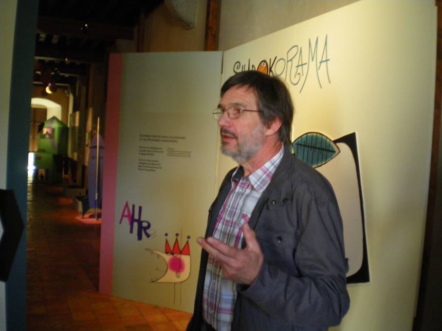 Maurice Corbet s'exprimant en langage Shadok Maurice Corbet s'exprimant en langage Shadok