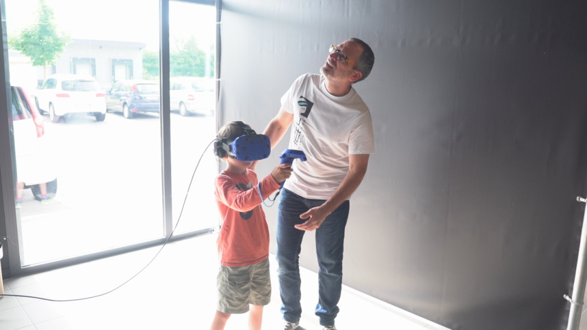 E. RÉEL, entre rêve et réalité, réalité et E.réalité - E.RÉEL / Salle d'arcade de réalité virtuelle - Annecy Grand-Epagny ©MoveOnMag