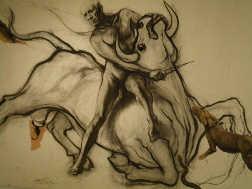 Picasso-Mithra d'Ernest Pignon-Ernest Picasso-Mithra d'Ernest Pignon-Ernest