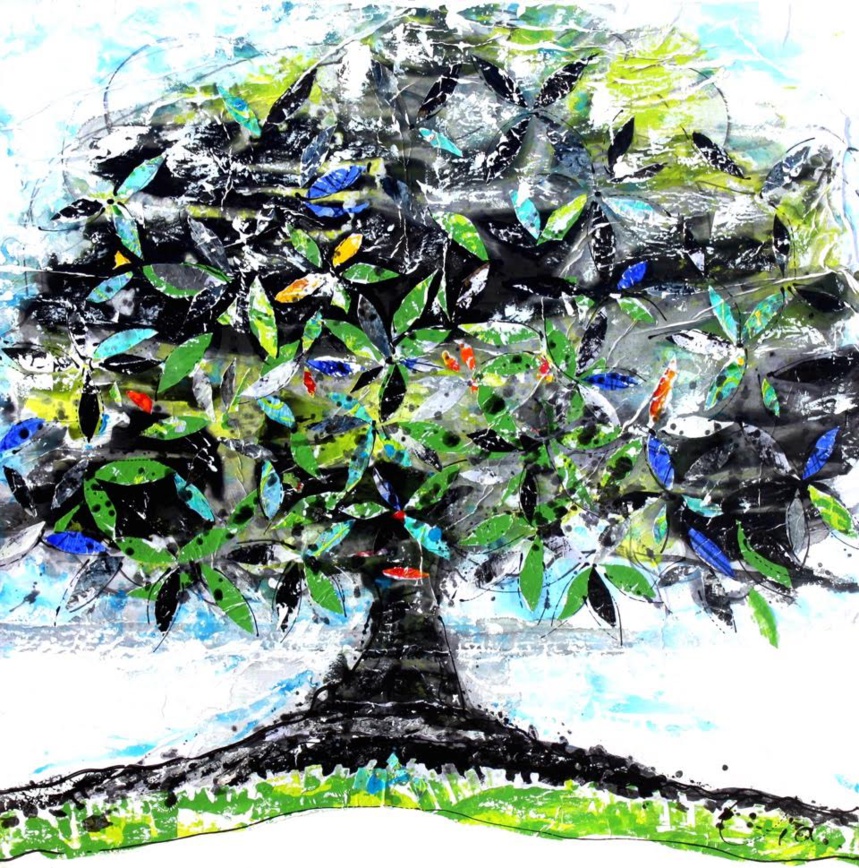 Genèse (120cmx120) ©Photo JM Gaillard Genèse (120cmx120) ©Photo JM Gaillard