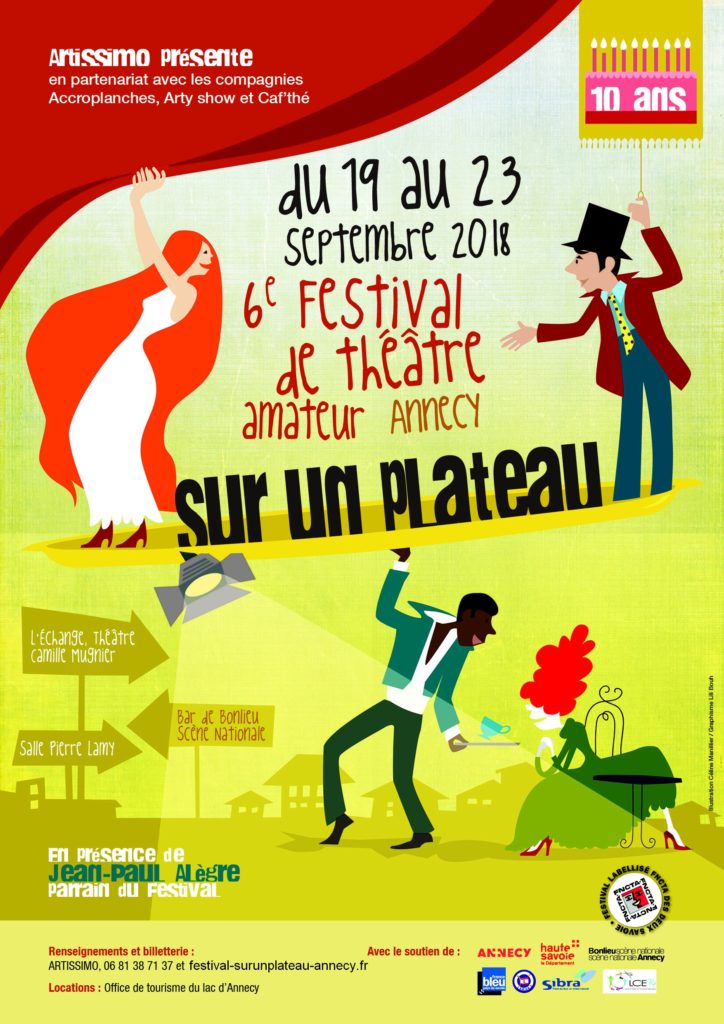 6° Festival de théâtre amateur d'Annecy 19/23 septembre 2018