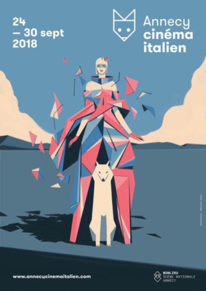 Affiche de la 36° édition du Festival Annecy Cinéma Italien