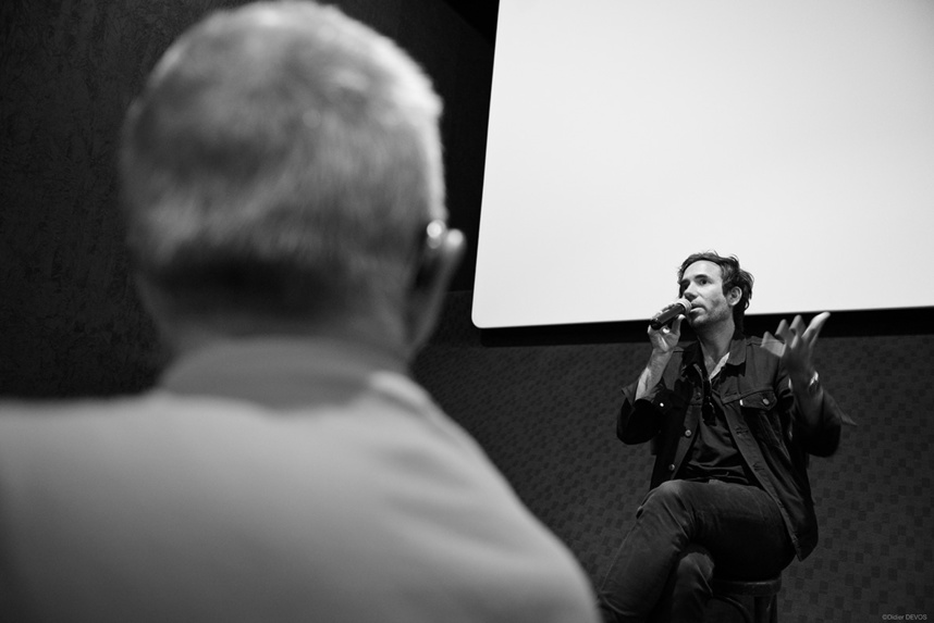 Rencontre avec le public aux cinémas Nemours ©Didier Devos Rencontre avec le public aux cinémas Nemours ©Didier Devos