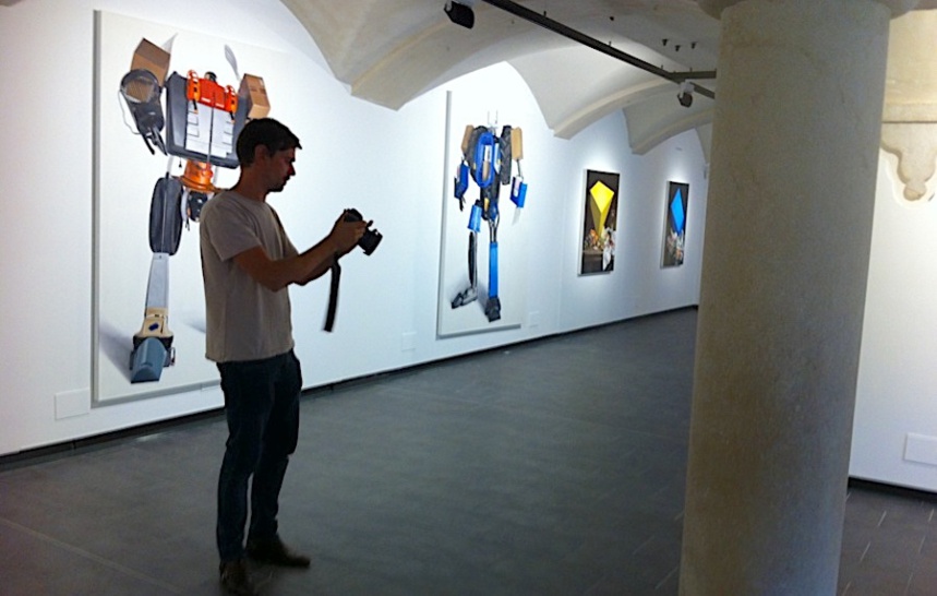 L'artiste en pied - Till Rabus expose à l’Abbaye. Espace d’art contemporain. Annecy-le-Vieux @MoveOnMag