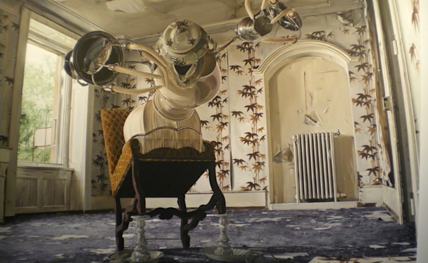 Créature d'appartement N°1 (avec fauteuil cabré!) Till Rabus expose à l’Abbaye. Espace d’art contemporain. Annecy-le-Vieux @MoveOnMag