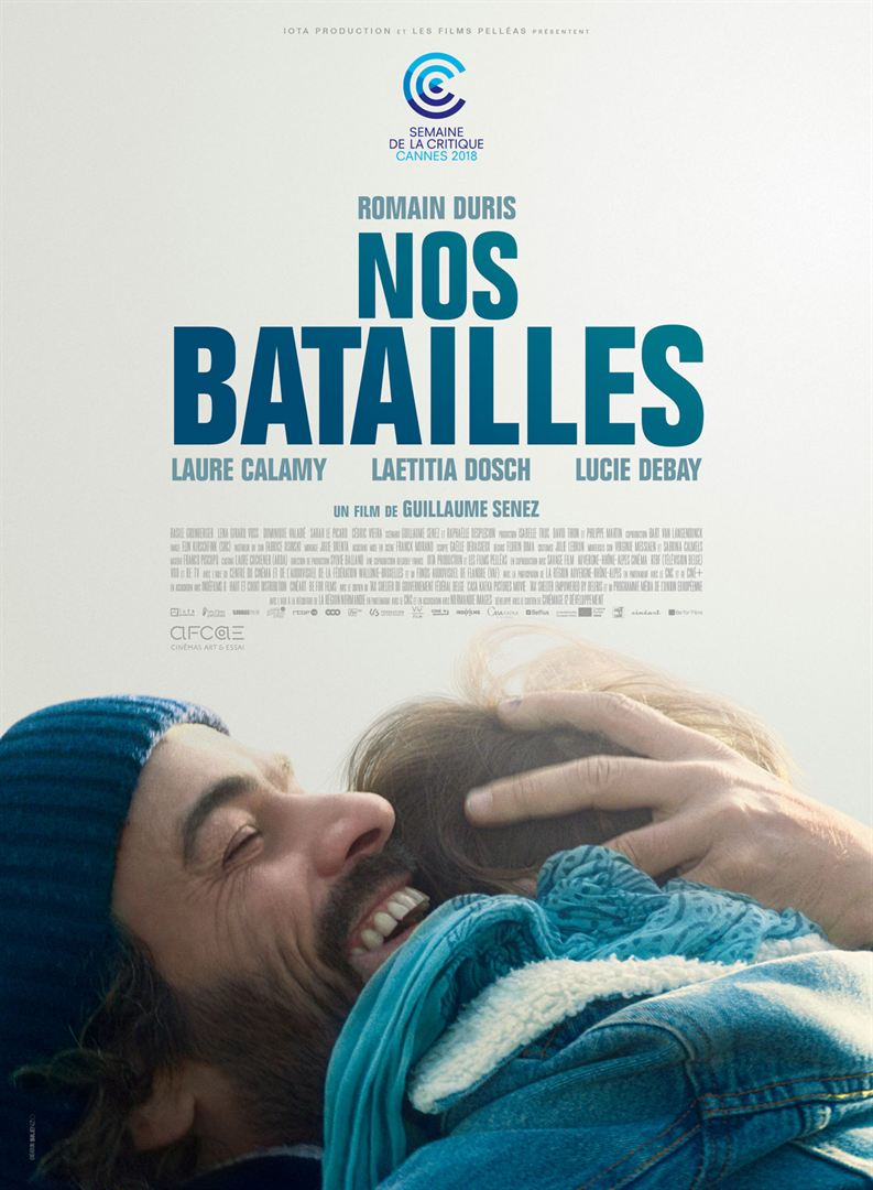 Affiche du film "Nos batailles" de Guillaume Senez Affiche du film "Nos batailles" de Guillaume Senez