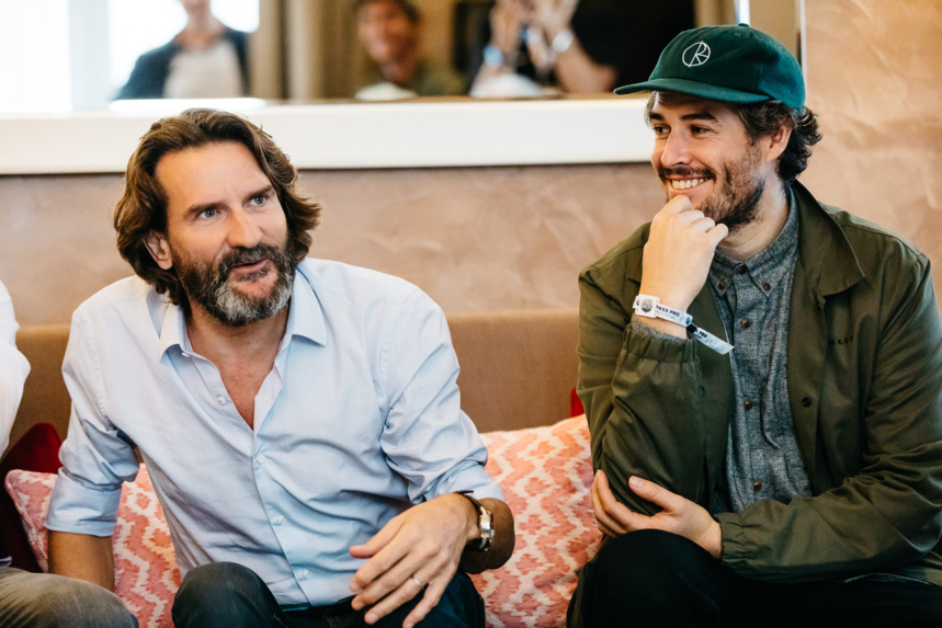 Frédéric Beigbeder, rider de la sémantique - Avec Gaylord Pedretti organisateur du High Five Festival @HFF Frédéric Beigbeder, rider de la sémantique - Avec Gaylord Pedretti organisateur du High Five Festival @HFF
