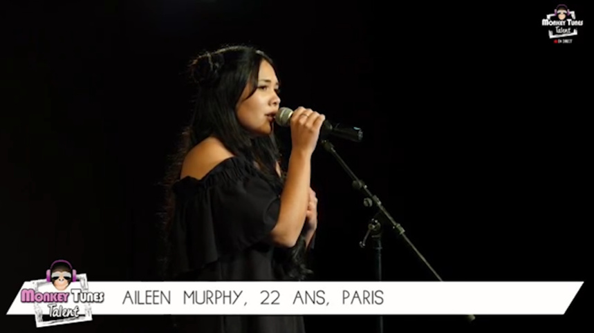 Aïleen Murphy, le plaisir de chanter et de remporter le Monkey Tunes Talent 2018