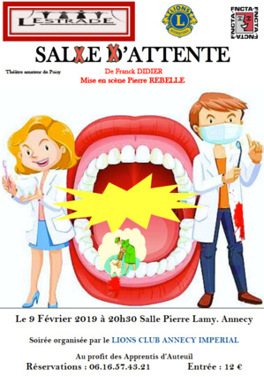 Soirée Lions Club Annecy Impérial le 9 février 2019