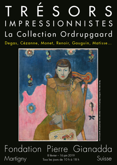 Affiche Fondation Pierre Gianadda « Trésors Impressionnistes » Affiche Fondation Pierre Gianadda « Trésors Impressionnistes »