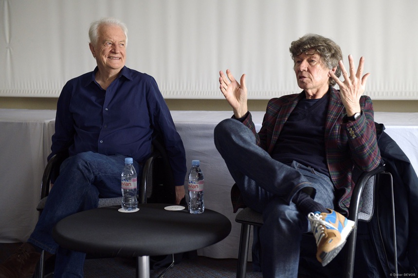 Rencontre à l’Impérial d’Annecy avec Etienne Chatiliez et André Dussollier ©Didier Devos Rencontre à l’Impérial d’Annecy avec Etienne Chatiliez et André Dussollier ©Didier Devos