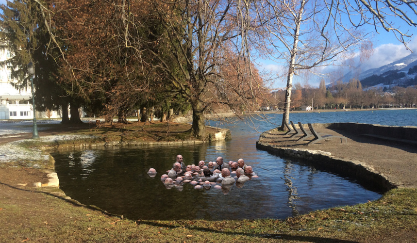 Follow the leaders ©Isaac Cordal Follow the leaders ©Isaac Cordal
