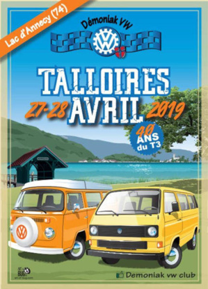 Affiche Meeting VW Talloires-Montmin