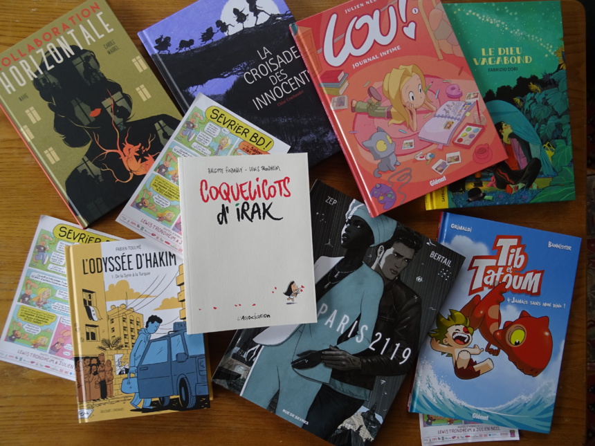 Avant goût (incomplet) des livres et auteurs de Sevrier BD