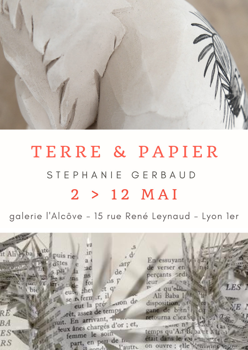 Terre et Papier, exposition Stéphanie Gerbaud