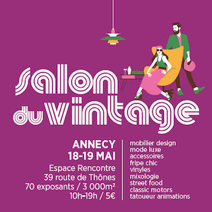 #JEUCONCOURS / 2 entrées à gagner pour le Salon Vintage à Annecy ! #JEUCONCOURS / 2 entrées à gagner pour le Salon Vintage à Annecy !