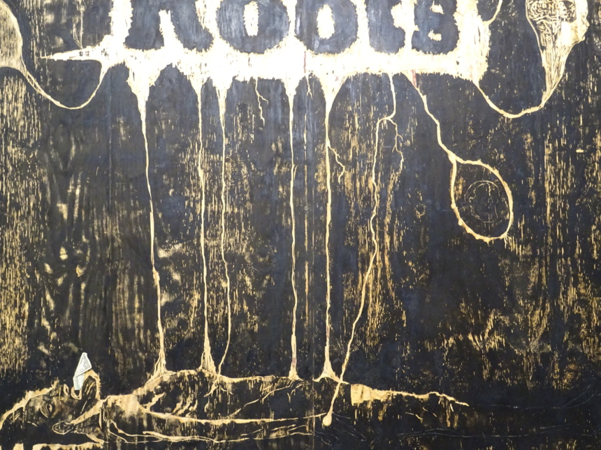 Oeuvre de Damien Deroubaix ©Paul Rassat Oeuvre de Damien Deroubaix ©Paul Rassat