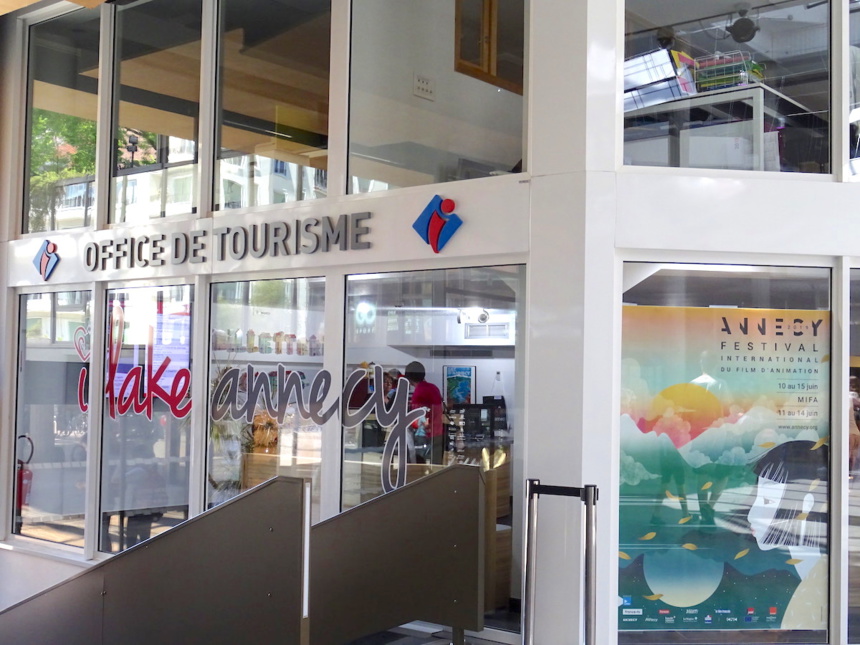 La ville d'Annecy se met aux couleurs du Festival du Film d'Animation La ville d'Annecy se met aux couleurs du Festival du Film d'Animation