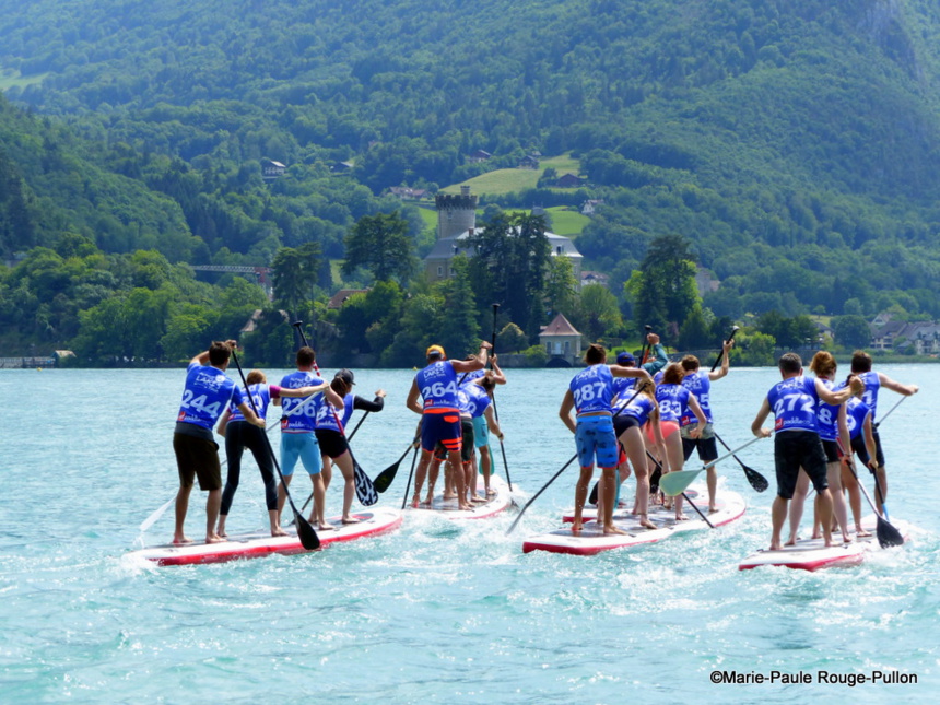 Talloires accueille toutes les formules de compétitions de paddle les 15 et 16 juin 2019