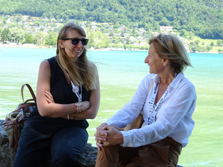 Elise Mathieu et Nathalie Berriat Elise Mathieu et Nathalie Berriat